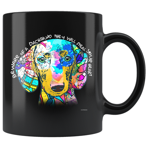 Dachshund Colorful Coffee Mug