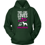 This Girls Loves Husband and Chihuahuas Shirt