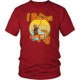 I Believe I Can Fly Fishing Shirt