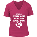 Chihuahua I Will Lick You Shirt - Free Shipping