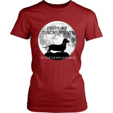 Dachshund Shirt - Dachshund Love To The Moon And Back