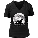 Dachshund Shirt - Dachshund Love To The Moon And Back