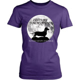 Dachshund Shirt - Dachshund Love To The Moon And Back
