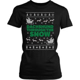 Dachshund Shirt - Dachshund Through The Snow