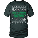 Dachshund Shirt - Dachshund Through The Snow