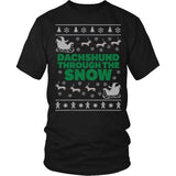 Dachshund Shirt - Dachshund Through The Snow