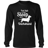 Dachshund Shirt - Feel Safe! Sleep With A Dachshund!