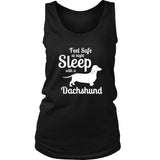 Dachshund Shirt - Feel Safe! Sleep With A Dachshund!