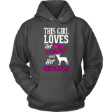This Girls Loves Husband and Chihuahuas Shirt