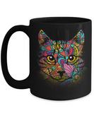 Cat of Many Colors mug