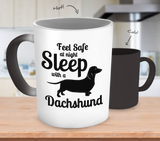 Dachshund Sleep with Color Changing Mug