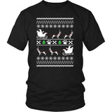 German Shepherd Shirt - German Shepherd Ugly Christmas Sweater Design