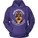 German Shepherd Shirt - German Shepherd Warning