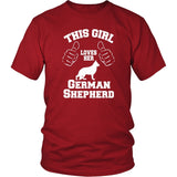 German Shepherd Shirt - This Girl Loves Her German Shepherd