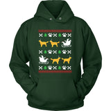 Golden Retriever Shirt - Golden Retriever Ugly Christmas Sweater Design