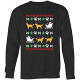 Golden Retriever Shirt - Golden Retriever Ugly Christmas Sweater Design