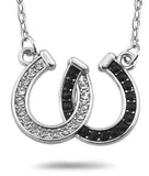 Double Horseshoe Necklace - Buy One Get One Free