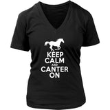 Horse Shirt - Keep Calm And Canter On