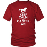 Horse Shirt - Keep Calm And Canter On