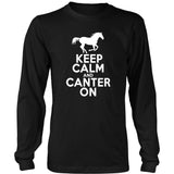 Horse Shirt - Keep Calm And Canter On