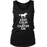 Horse Shirt - Keep Calm And Canter On