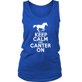 Horse Shirt - Keep Calm And Canter On