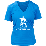 Horse Shirt - Keep Calm And CowGirl On