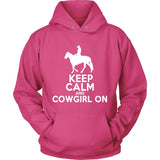 Horse Shirt - Keep Calm And CowGirl On