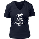 Horse Shirt - Keep Calm & CowGirl On