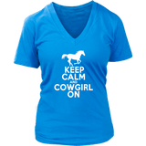 Horse Shirt - Keep Calm & CowGirl On