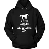 Horse Shirt - Keep Calm & CowGirl On