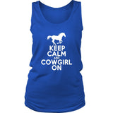 Horse Shirt - Keep Calm & CowGirl On