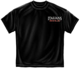Novelty Shirt - Italian Rules