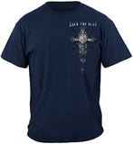 Back the Blue Matthew 5:9 Christian Shirt Premium T-Shirt - FREE Shipping!