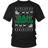 Pug Shirt - Bah HumPug Ugly Christmas Sweater Shirt