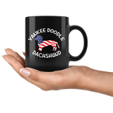 Yankee Doodle Dachshund Coffee Mug