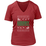 T-shirt - Chihuahua 'Ugly Christmas Sweater' Shirt