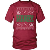 T-shirt - Chihuahua 'Ugly Christmas Sweater' Shirt