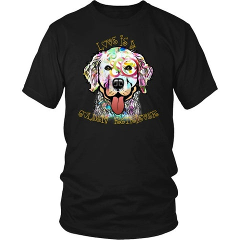 T-shirt - Golden Retriever Is Love