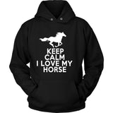 T-shirt - Keep Calm I Love My Horse
