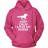T-shirt - Keep Calm I Love My Horse