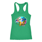 Dachshund Beware of Racerback Tank