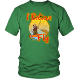 I Believe I Can Fly Fishing Shirt