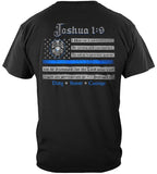 Police Joshua 1:9 Tribute Shirt - FREE Shipping!