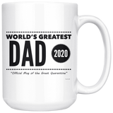 World's Great Dad 2020 Official Quarantine Mug