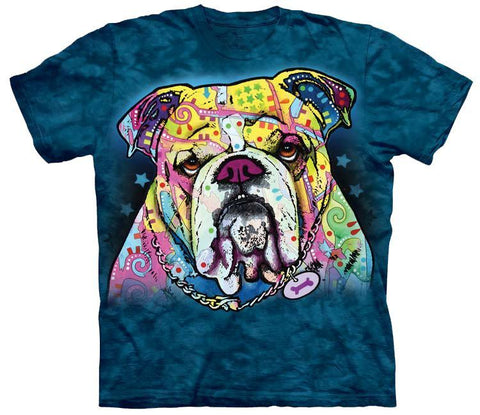 Bulldog Shirt - Bulldog Colorful (clearance) Size Small