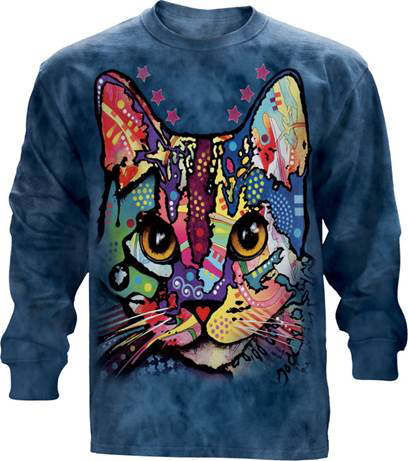 Cat Colorful Long Sleeve
