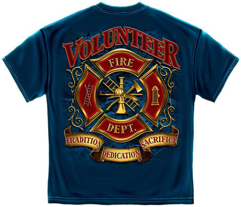Firefighter Shirt - Firefighter Volunteer Tradition