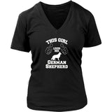 German Shepherd Shirt - This Girl Loves Her German Shepherd