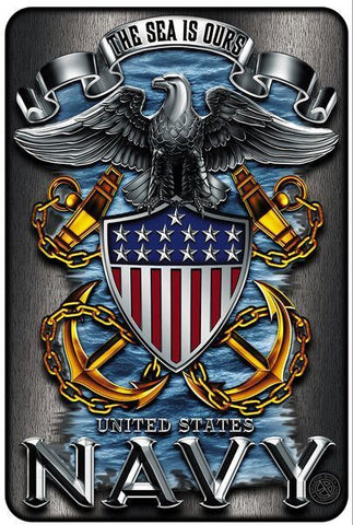 Military Shirt - US Navy Eagle Sign